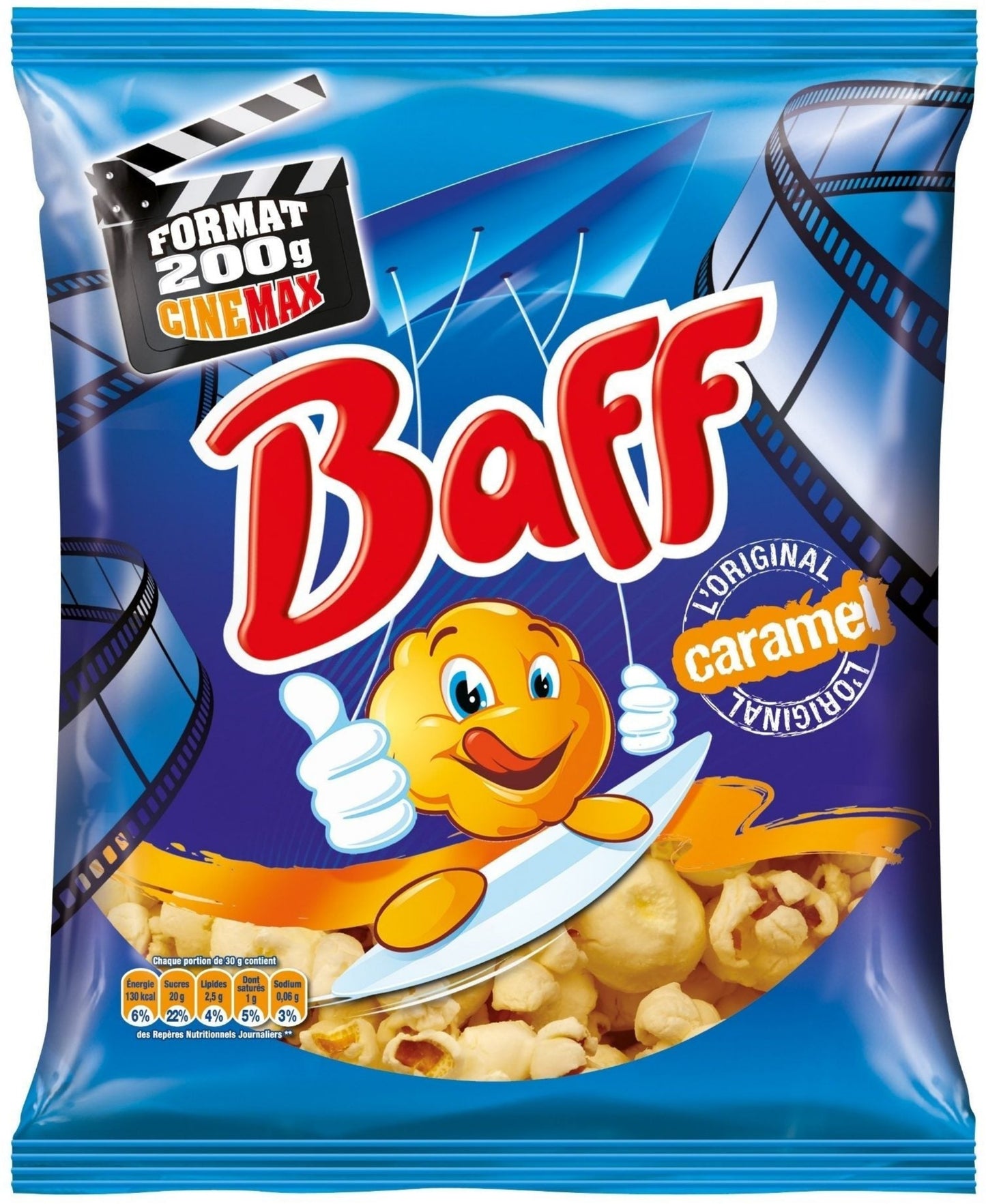 Lorenz Baff Pop Corn the original Caramel 100g -H23