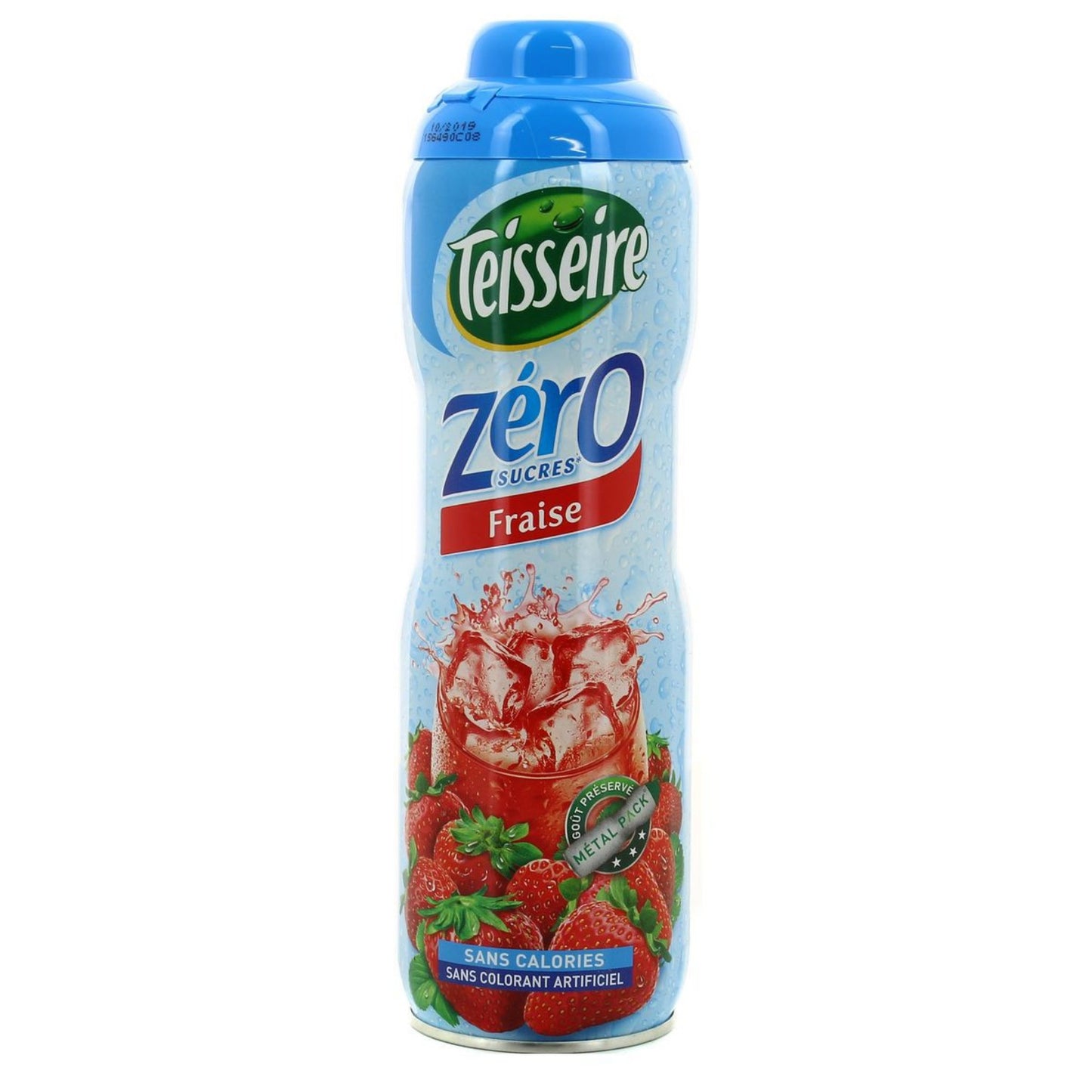 TEISSEIRE Sirop fraise 0% 60cl -F31