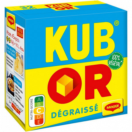 Maggi Kub or Bouillon Degrade 16 Bannets 128g -F13