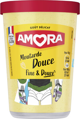 EUROMARKET|Amora Sweet Mustard per glass 190g – Euro-Market