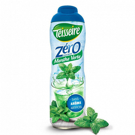 TEISSEIRE Sirop menthe verte 0% 60cl -F32