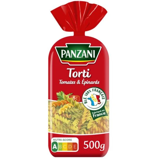 PANZANI Torti Tomatoes & Spinach 500g -C134