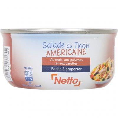 EURO MARKET  netto american tuna salad 250 – Euro-Market