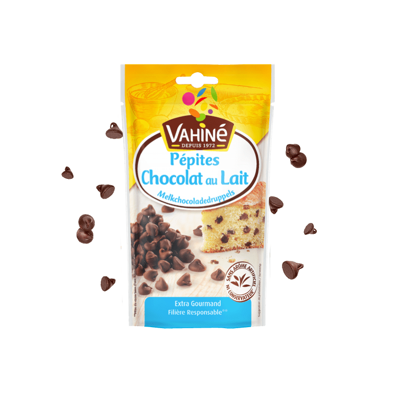 Pépites chocolat blanc, Vahiné (100 g)