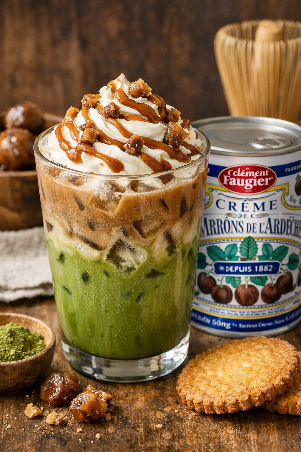 Matcha Latte Montblanc