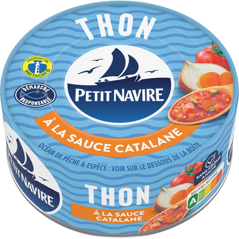 PETIT NAVIRE Thon sauce catalane 140g -C23
