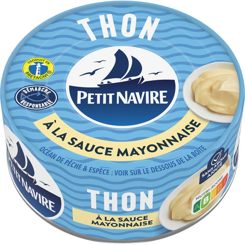 PETIT NAVIRE Thon à la sauce mayonnaise 140g -C13