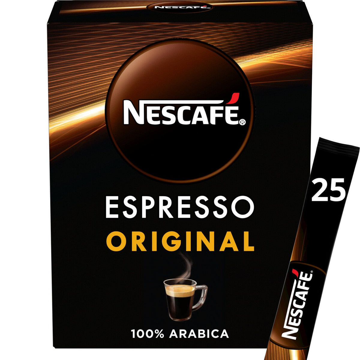 NESCAFÉ Café Soluble Espresso Original 25 sticks 45g -F123