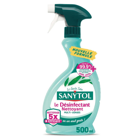 Sanytol Spray Multi User Cleaner Eucalyptus 500ml -K23