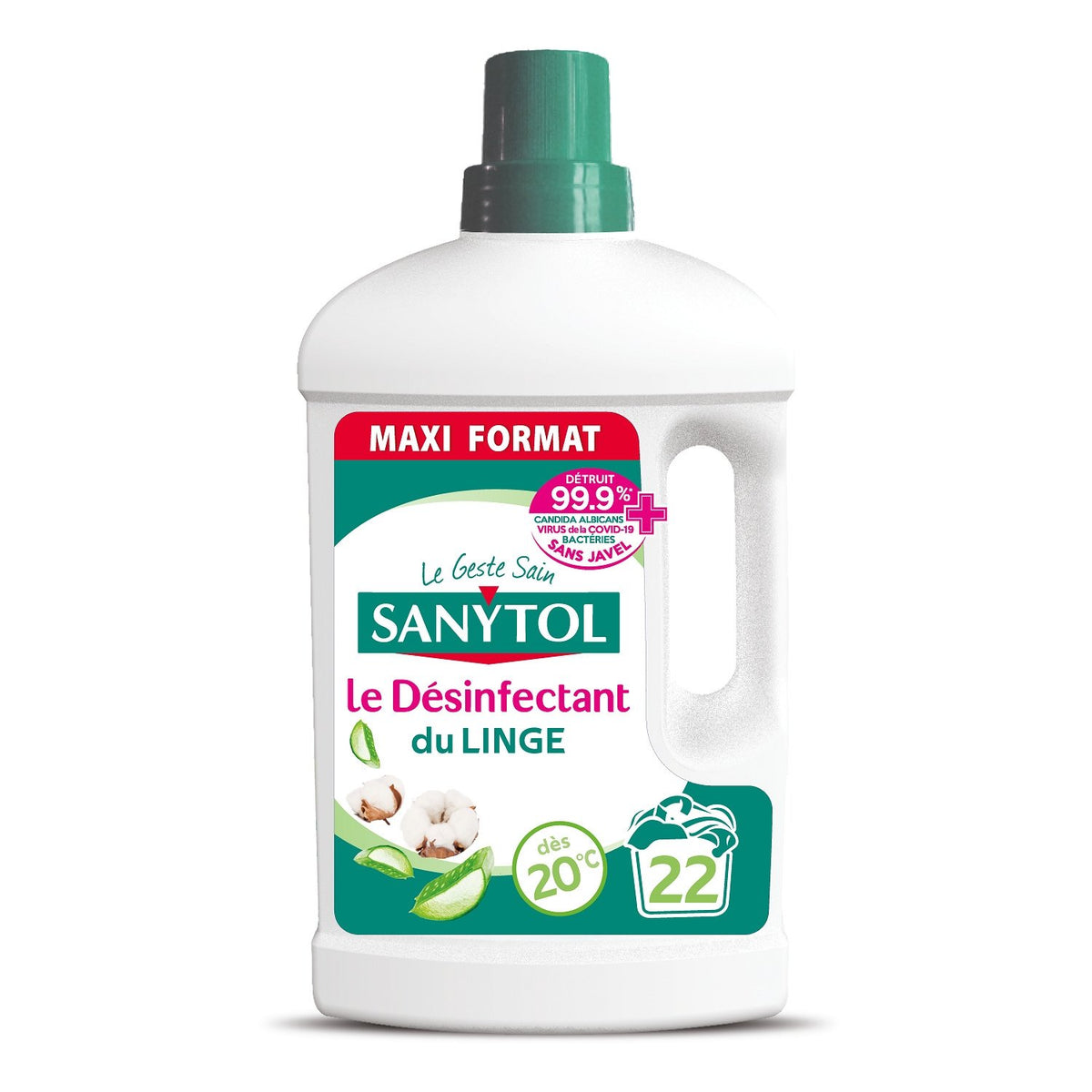 Sanytol disinfectant of aloe vera linen cotton flowers 1L