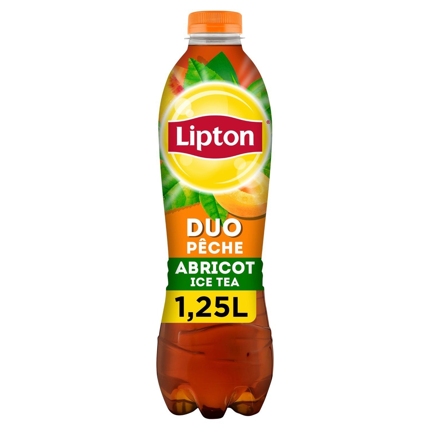 LIPTON Boisson au thé glacé saveur Pêche Abricot 1.25L -E24