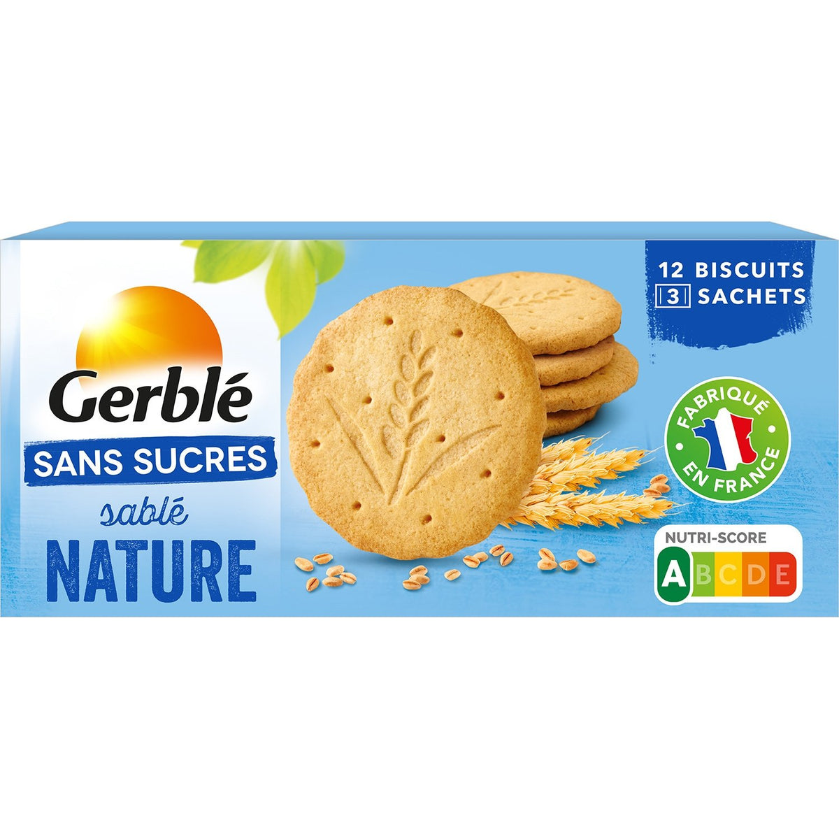 Gerblé Nature Biscuit without sugars 132g