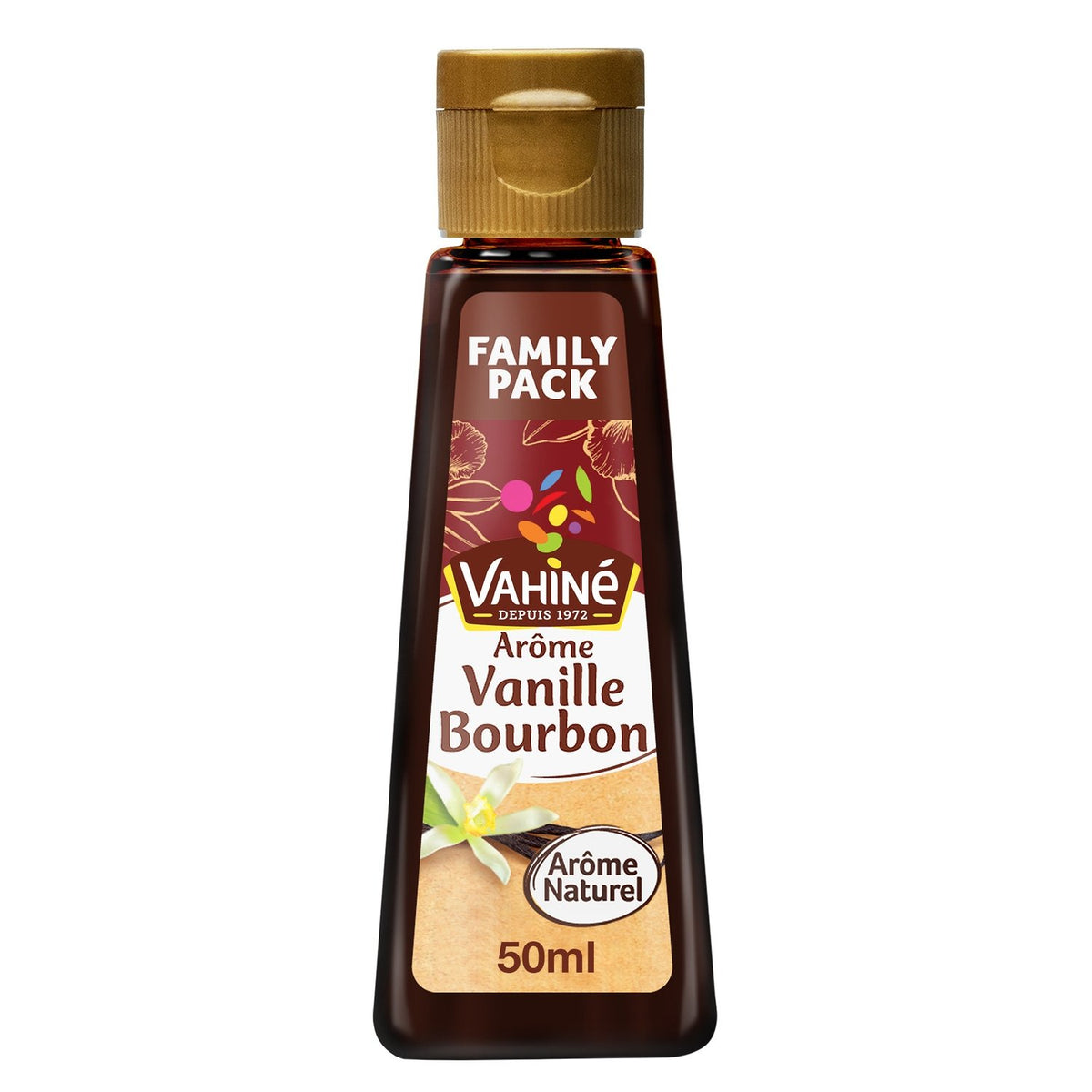 VAHINE Vanille Bourbon arôme naturel 50ml -E112