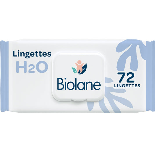 Biolane Baby wipes H2O 50g -J101