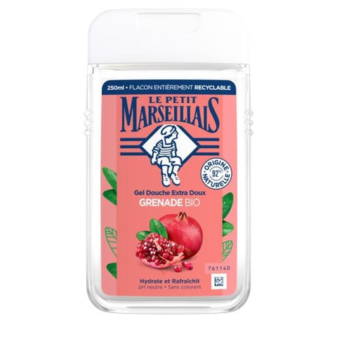LE PETIT MARSEILLAIS Xtra Gentle Mediterranean Pomegranate Shower Gel 250ml