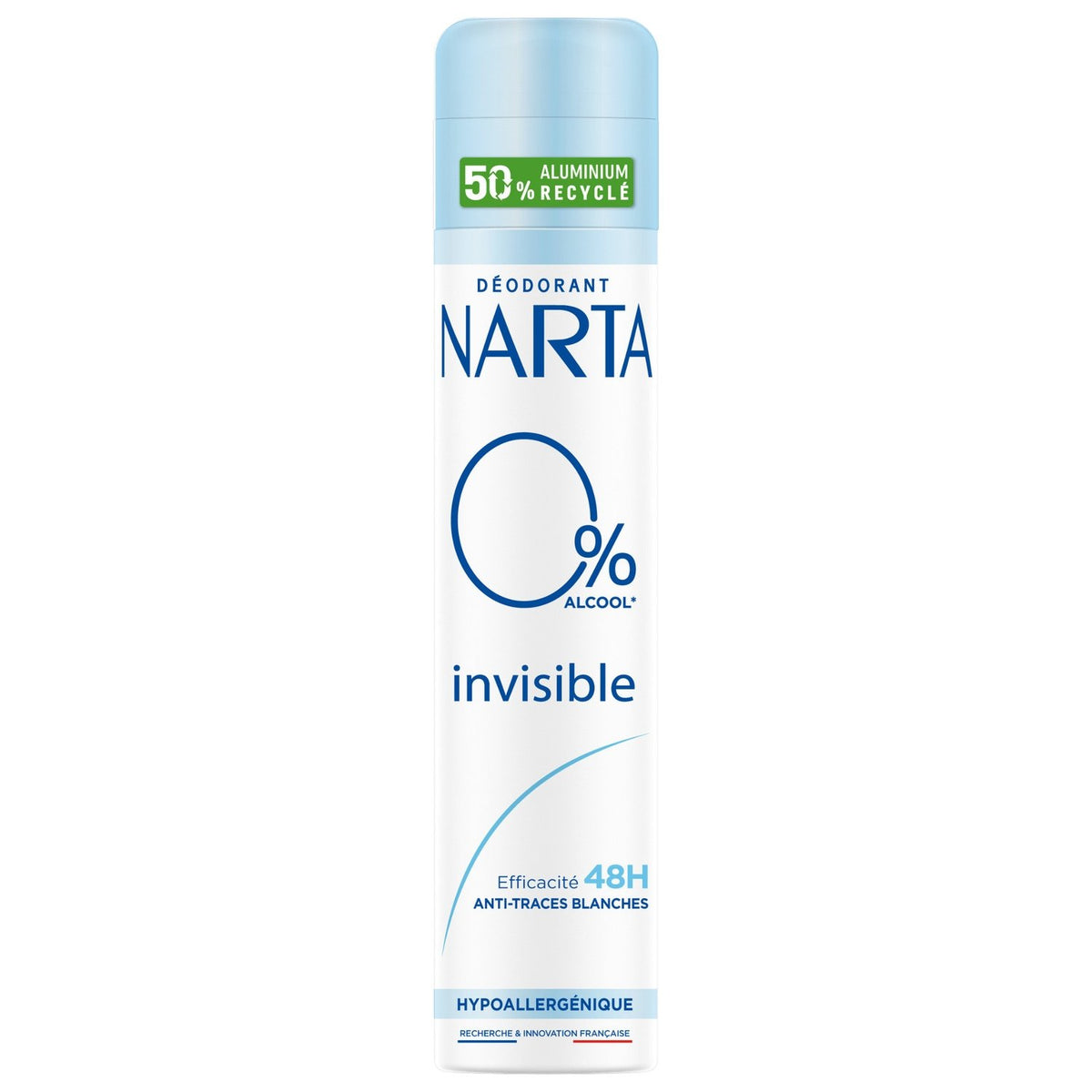 Narta Invisible Déodorant Anti-Traces White 200ml