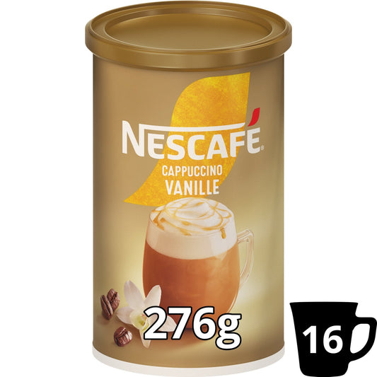 Nescafé cappuccino vanilla 276g -F123