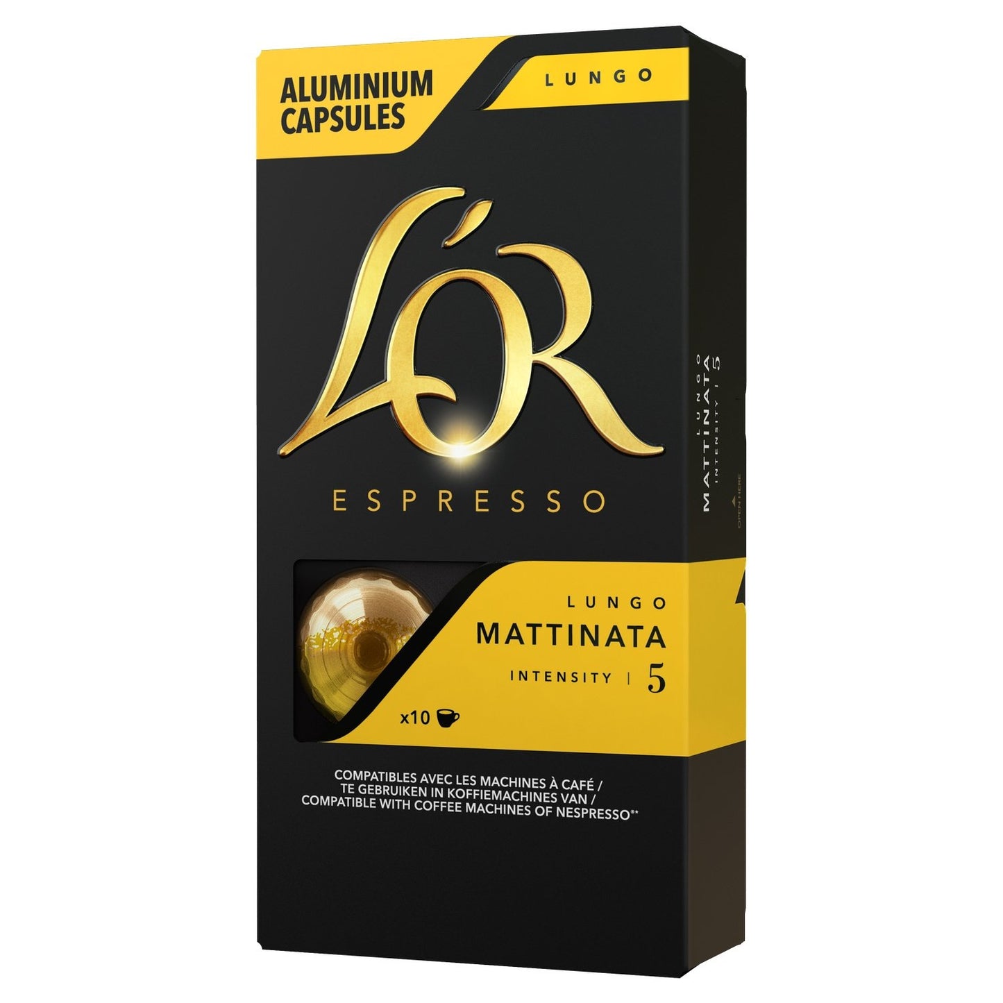 Gold Café Capsules Lungo Mattinata n ° 5 x10 52g