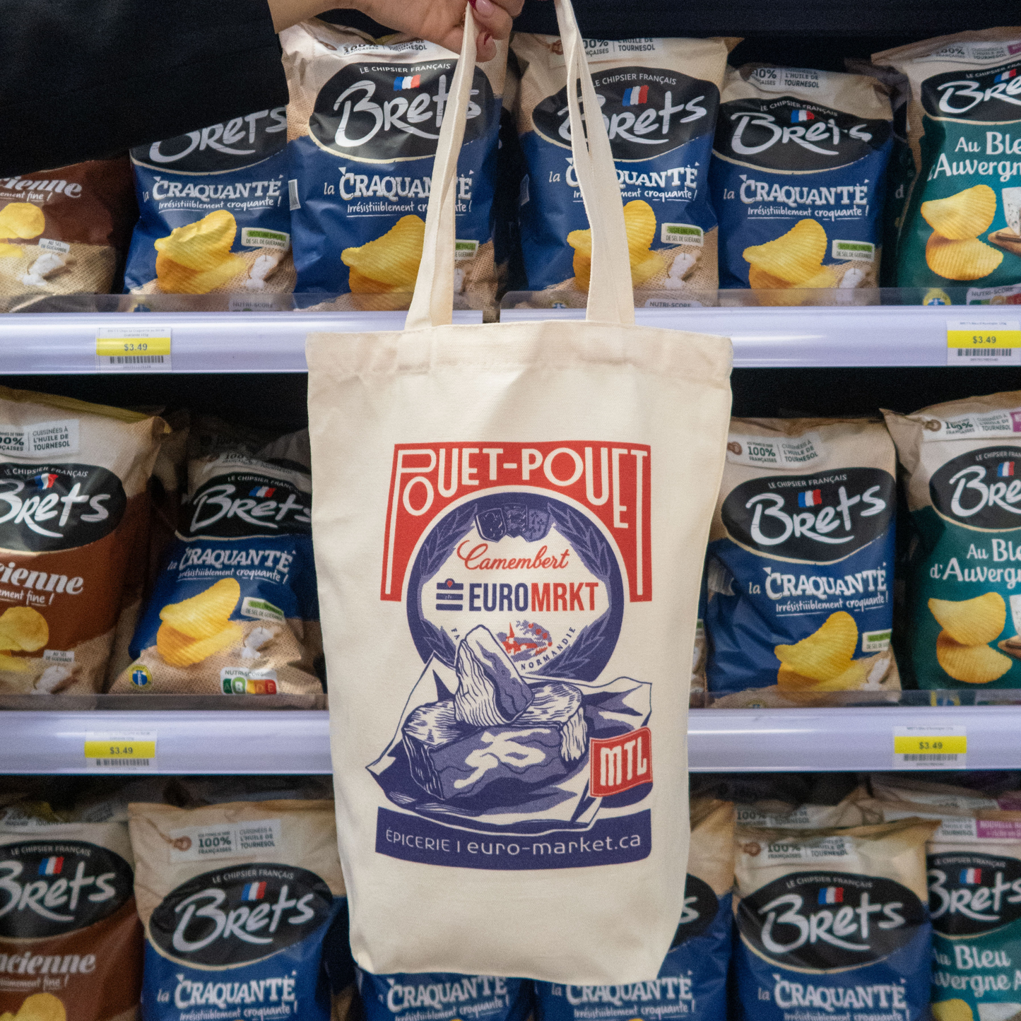 TOTE BAG Euro Market Camembert