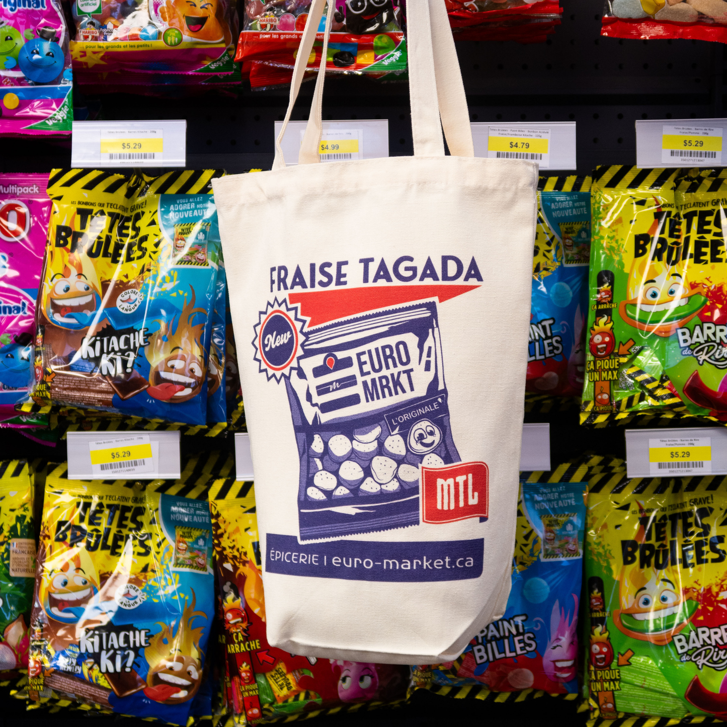 TOTE Bag Euro Market Tagada