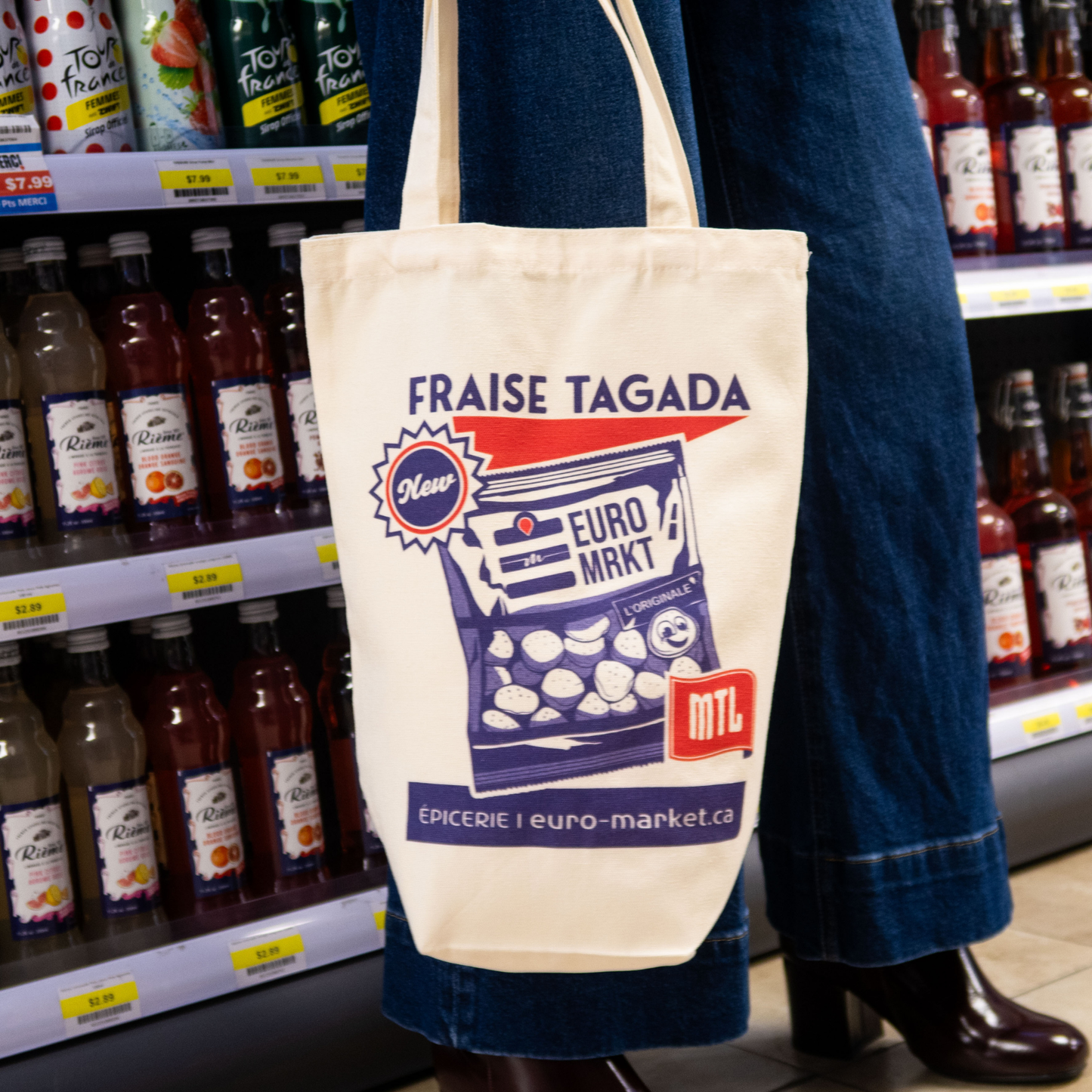 TOTE Bag Euro Market Tagada