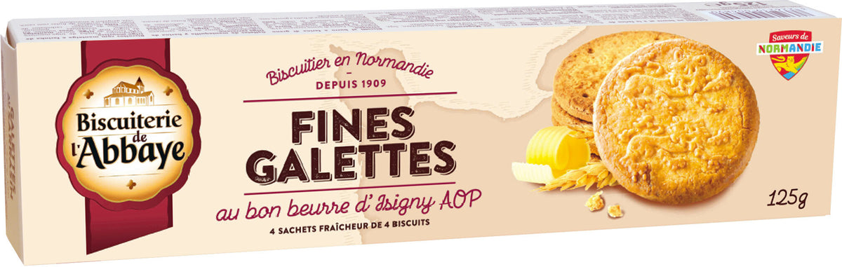 Galettes fine BISCUITSERIE L'ABBAYE 125g  -B91