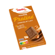 NETTO Lait fourré praliné 150g -B22