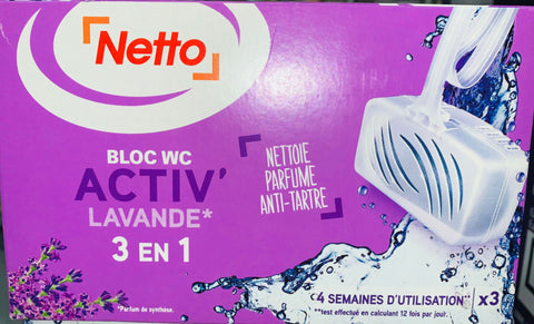 NETTO Perfumed toilet block x2 110g -J32