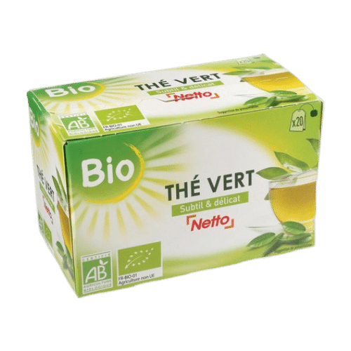 NETTO Thé vert subtil et délicat 30g -F113