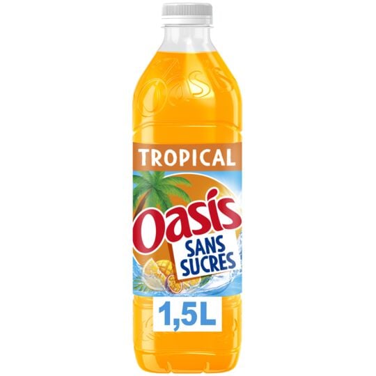 OASIS Tropical Sugar-Free Fruit Drink 1.5L -E41