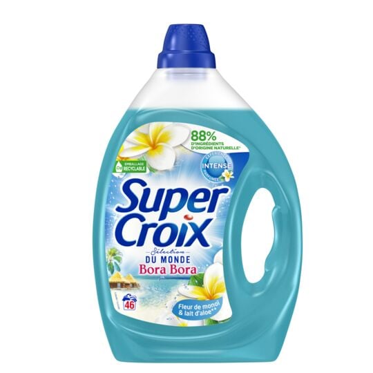 SUPERCROIX Liquid Detergent Bora Bora Fleur De Monoi 2.7L - K30