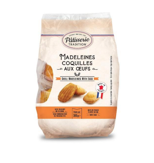 PATISSERIE TRADITION Madeleines Coquilles aux oeufs 300g