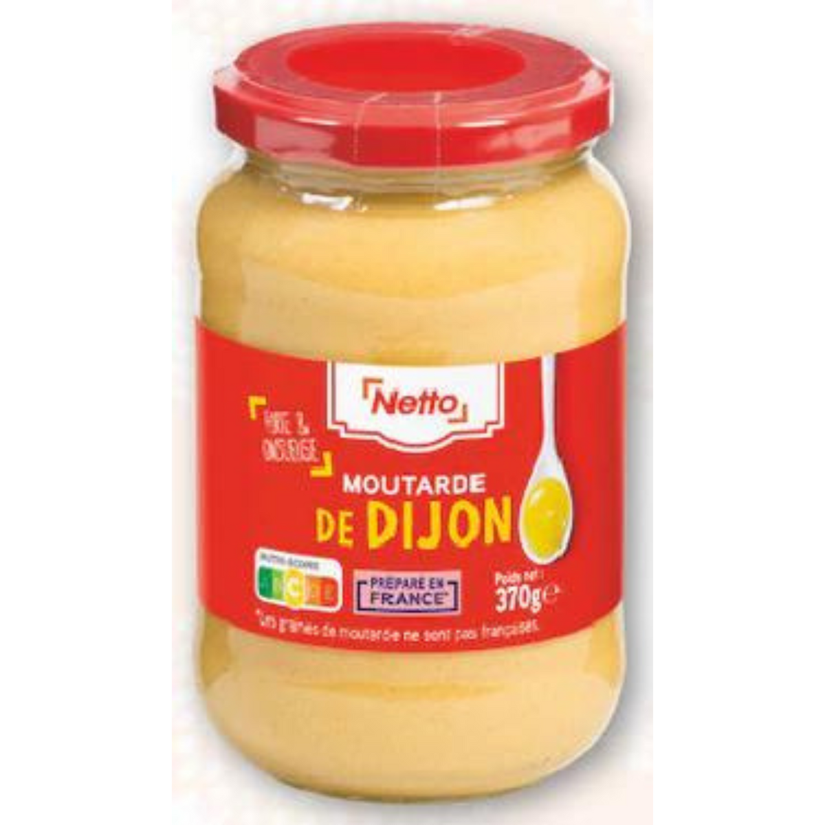 EURO MARKET | net dijon mustard 370g – Euro-Market