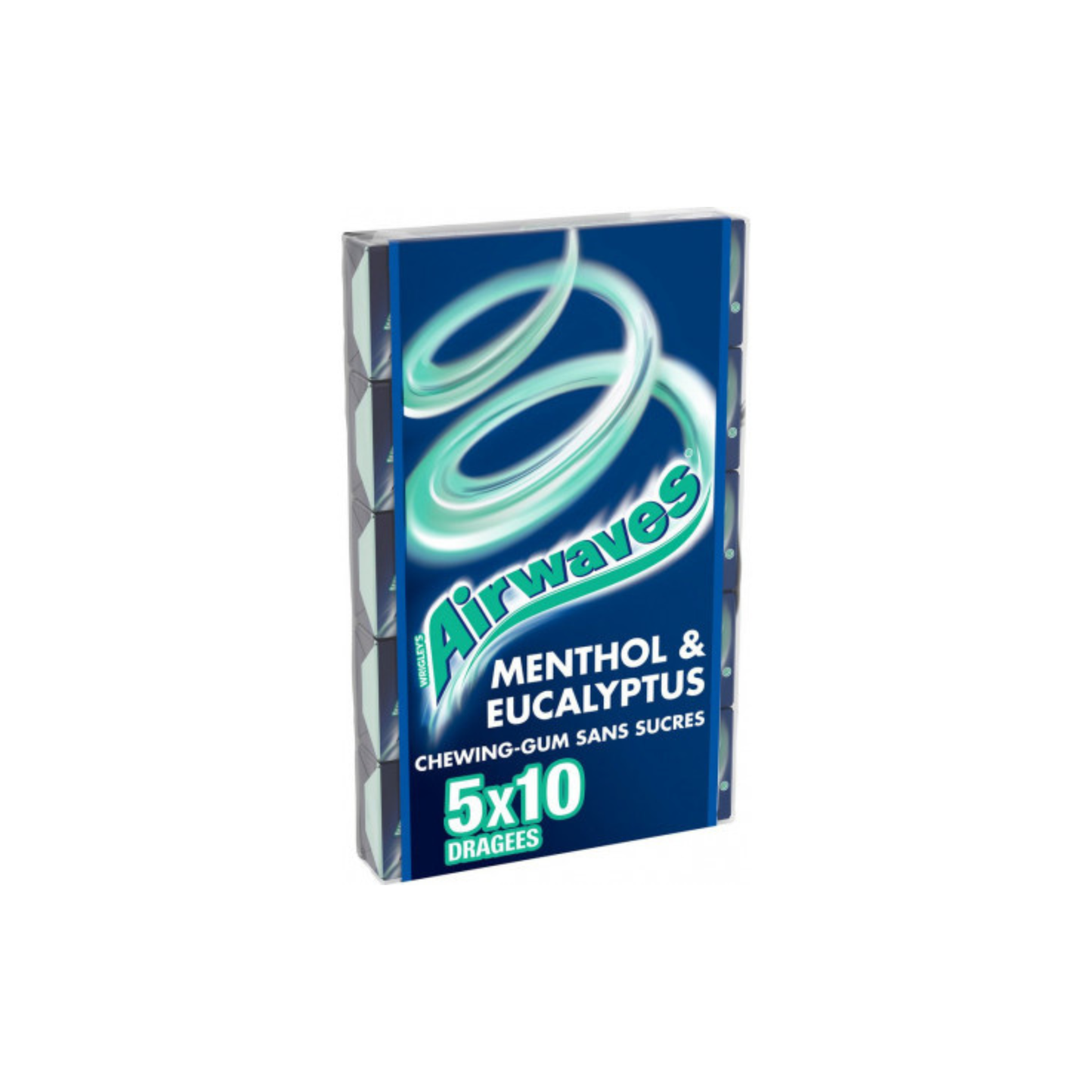 AIRWAVES ChewingGum  Menthol Eucalyptus SS 5x10 -B14