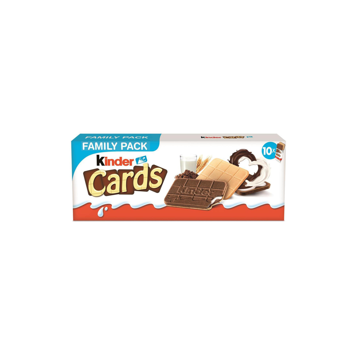 KINDER Cards Pack Cookies -x10