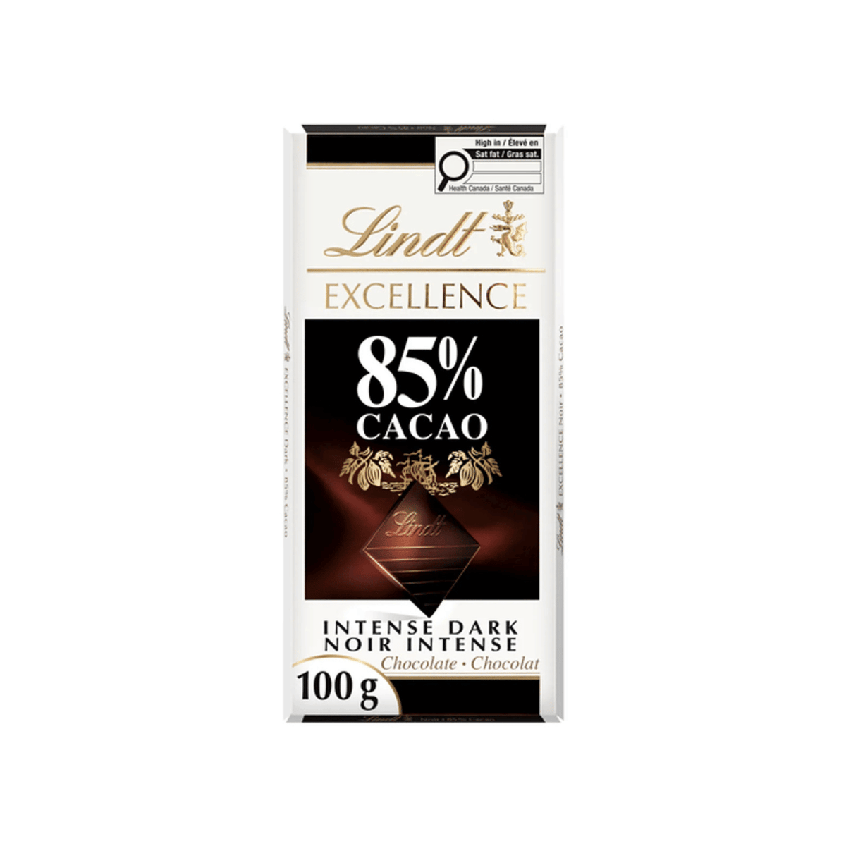 LINDT excellence noir 85% 100g — Épicerie française Montréal | Euro-Market