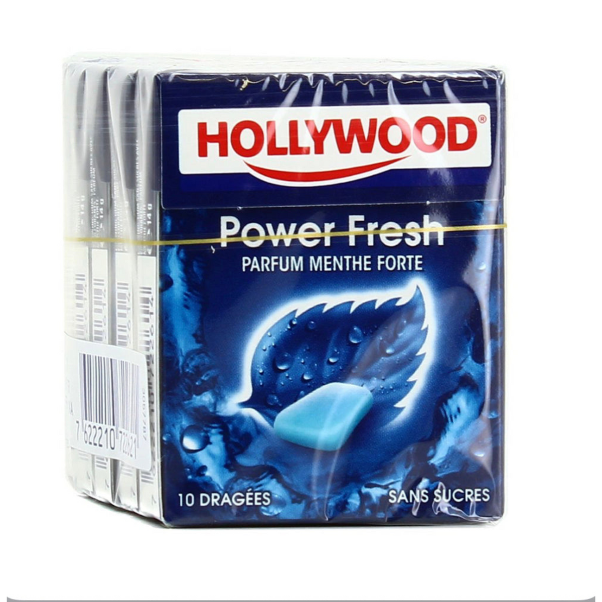 Hollywood power fresh chewing gum 5x14g