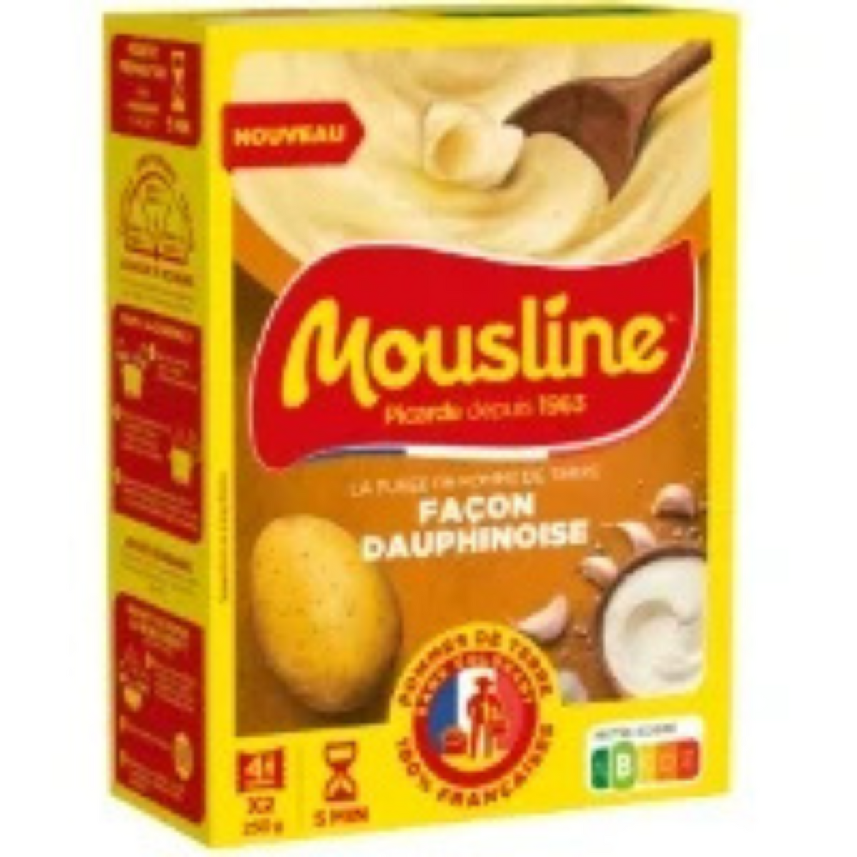 MOUSLINE Purée Façon Dauphinoise 2x125g -G74