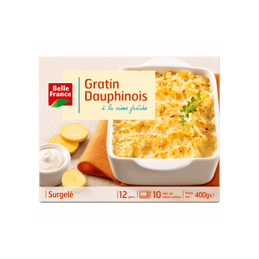 BELLE FRANCE Gratin Dauphinois Surgelé 400g — Épicerie française Montréal | Euro-Market
