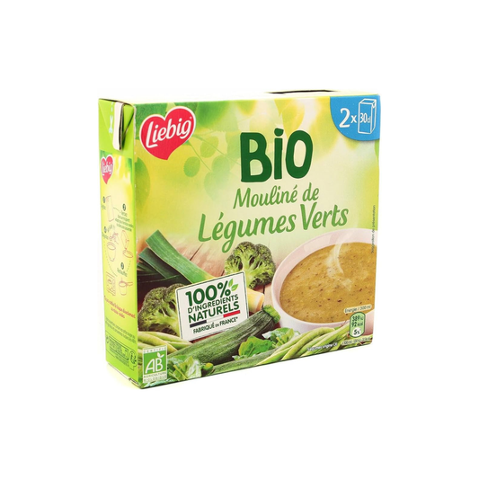 LIEBIG PurSoup' Mouliné De Légumes Verts Bio 2x30cl -G13