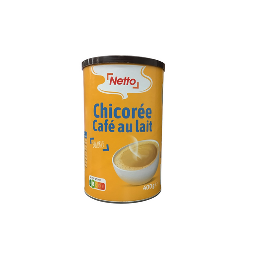Café au lait soluble chicorée NETTO 400g - Un délice pour les sens