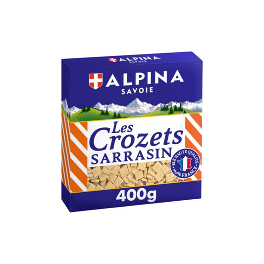 Alpina pasta Les Crozets au buckwheat 400g -G112
