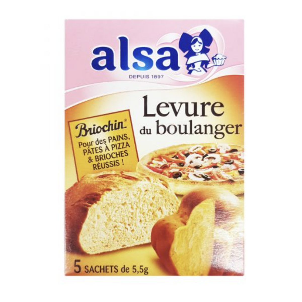 ALSA Briochin Baker's Yeast 27.5g - E121