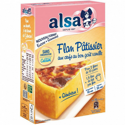 Alsa Preparation Pastry Flan 2x370g - E122