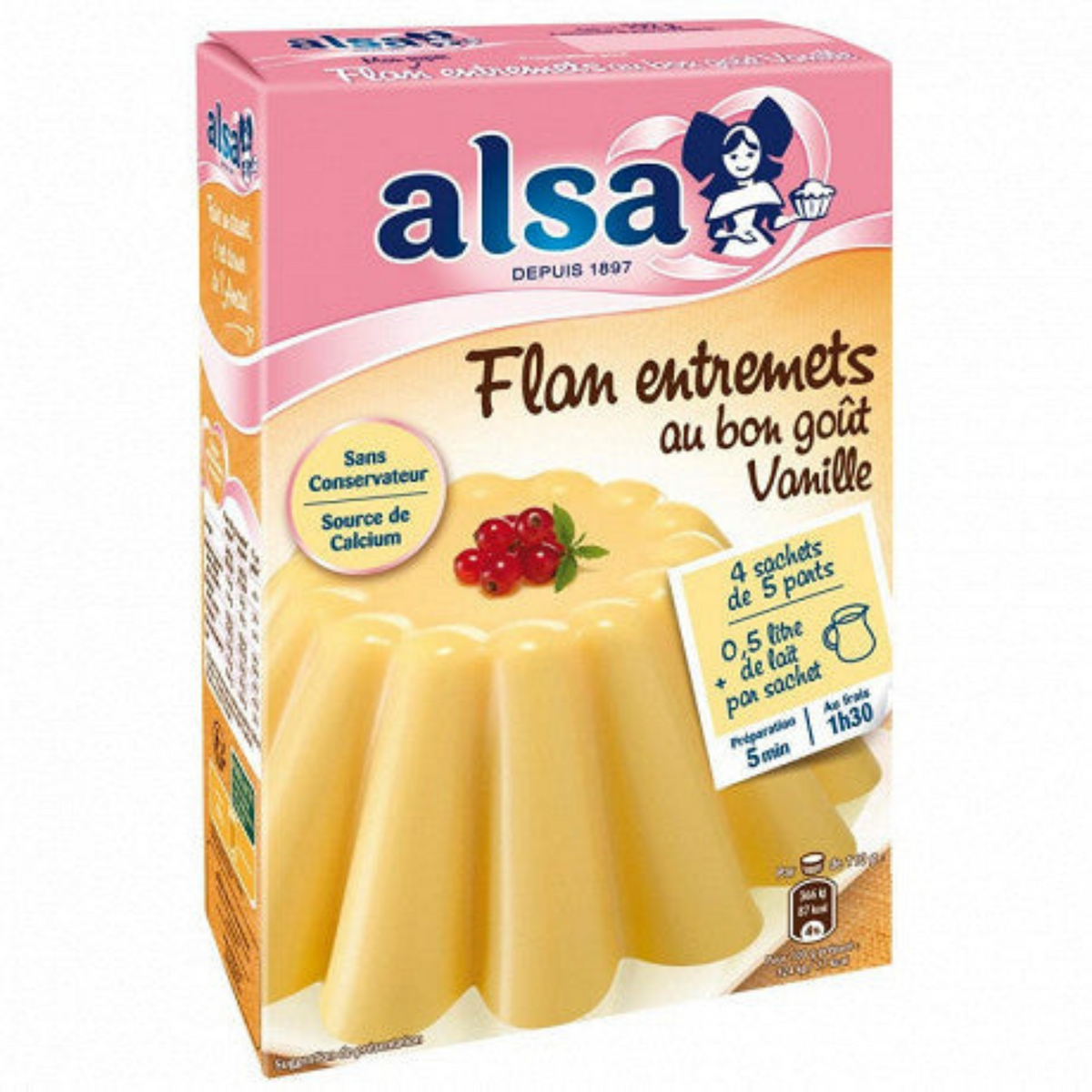 Alsa Preparation Flan Desmet Vanilla 192g -E124