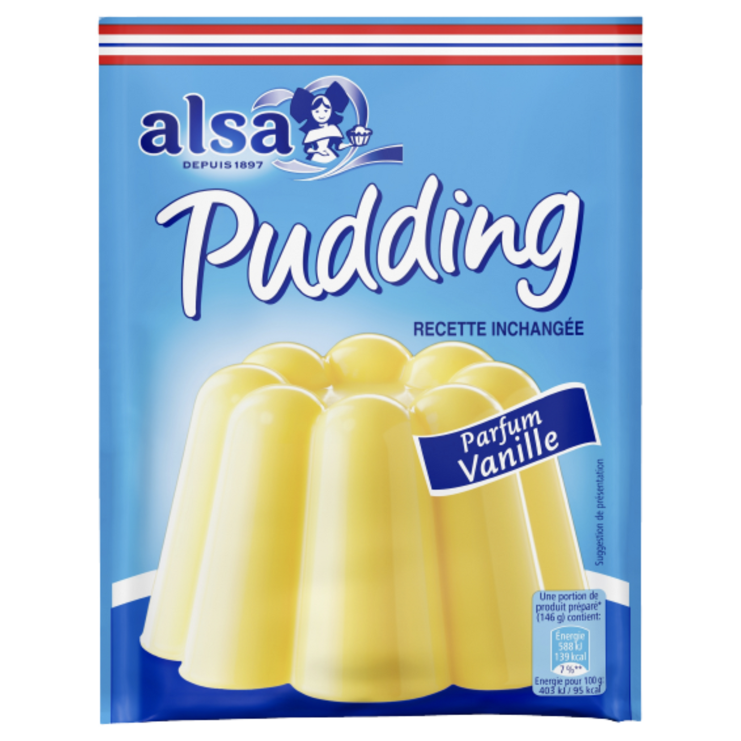 Alsa Pudding Vanilla perfume 3x37g -e122/120