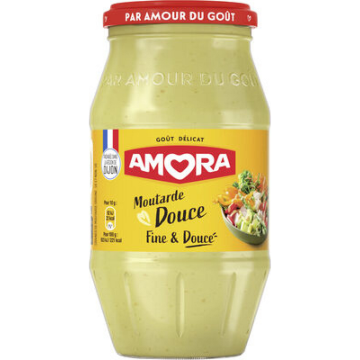 EURO MARKET | AMORA Moutarde Douce 435g – Euro-Market
