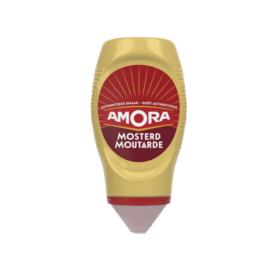 AMORA moutarde de Dijon fine et forte flacon souple 265g -I124
