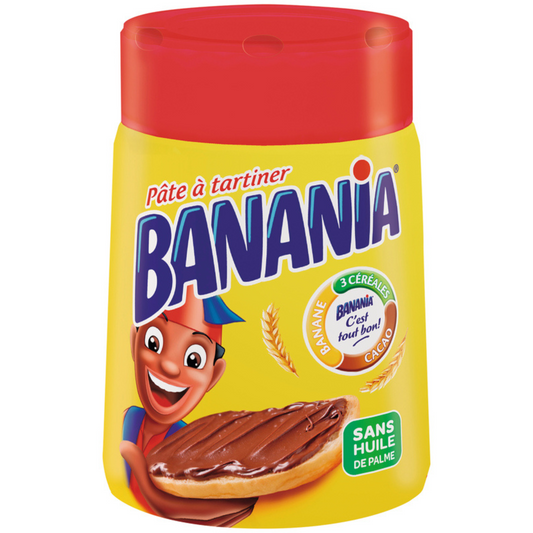 BANANIA Pâte à tartiner au chocolat 400g -D124