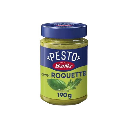 BARILLA Pesto basilic et roquette 190g -G72